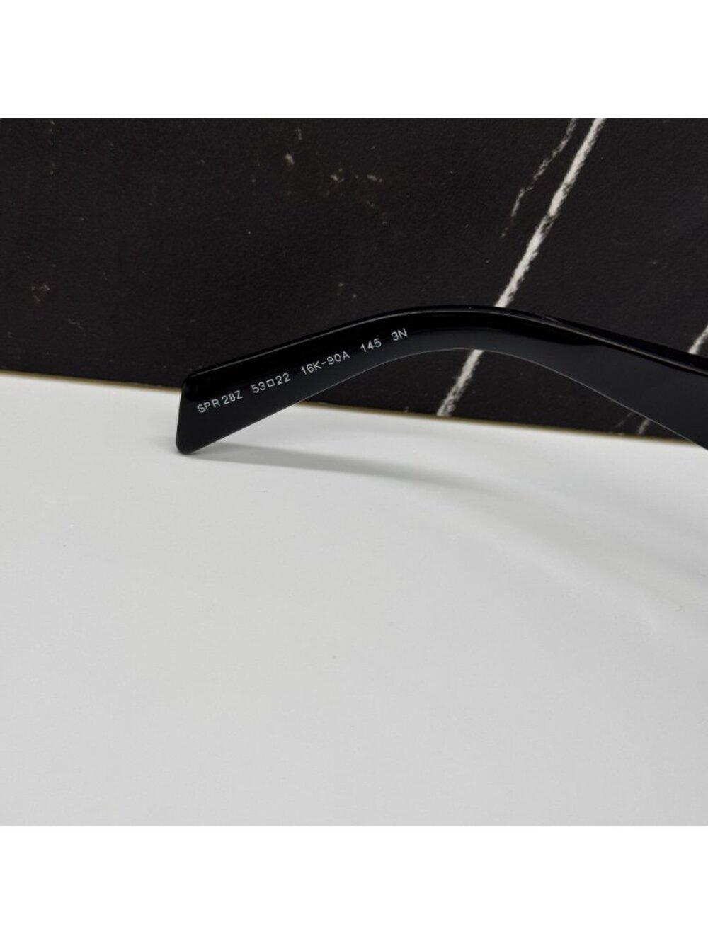 NEW PRADA PR28ZS 16K90A SUNGLASSES PR 28ZS 16K90A OVERSIZED BLACK WOMEN SPR 28Z - Picture 8 of 10